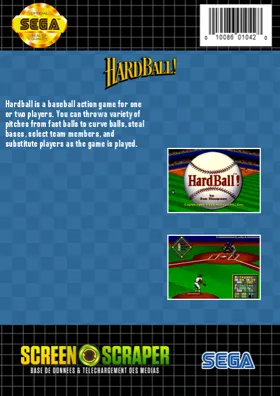 HardBall! (USA) (Unl) box cover back